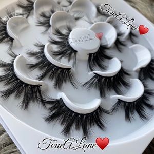 Mink Eyelashes Lashes 5d Eyelashes False Eyelashes